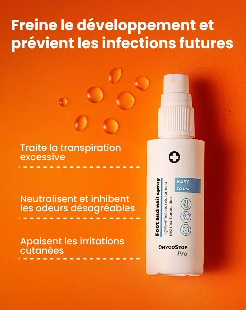 Freine le développement et prévient les infections futures
                                